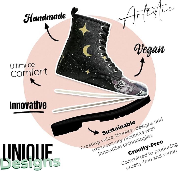 DOGO Long Boots for Women – Vegan Leather and Unique Design Womens Winter Boots, Comfortable and Stylish Womens Boots
