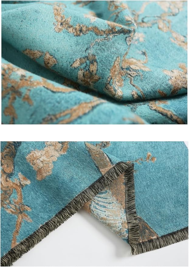 Jeelow Womens Pashmina Shawl Wrap Scarf - Elegant Dressy Evening Poncho Cape for Formal and Wedding Outfits