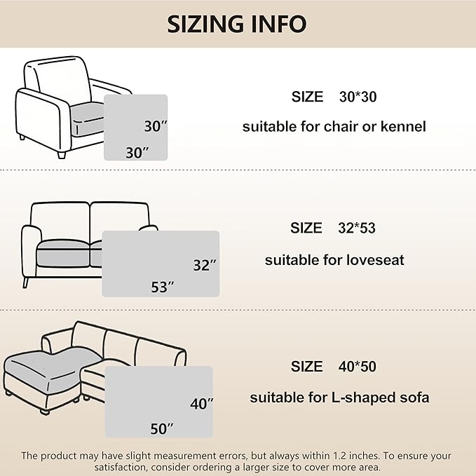 gogobunny 100% Double-Sided Waterproof Dog Bed Cover Pet Blanket Sofa Couch Furniture Protector for Puppy Large Dog Cat, Reversible (30x30 Inch (Pack of 1), Dark Pumpkin/Light Pumpkin)