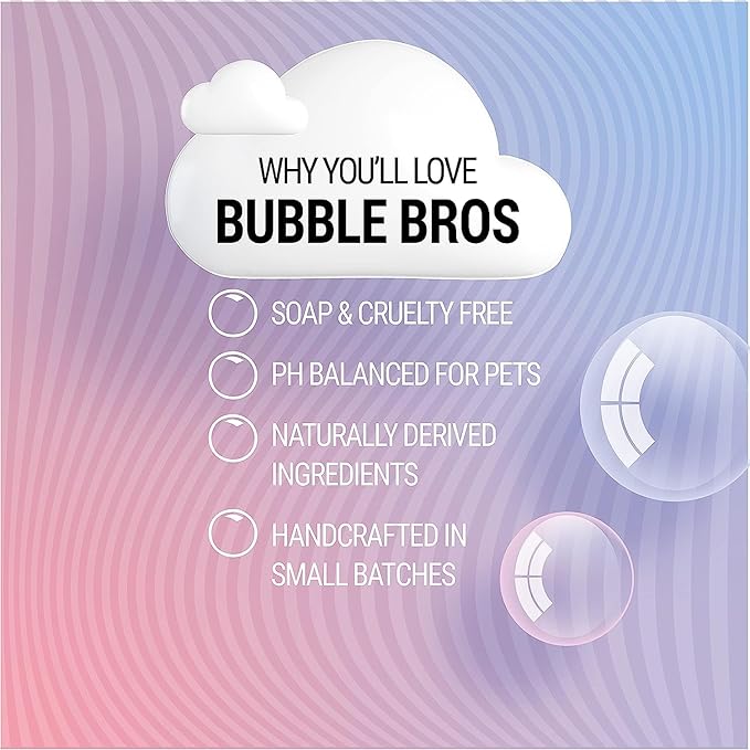 Bubble Bros. Oatmeal Dog Shampoo, Gallon - Naturally Derived, Eliminates Pet Odors, Soothes Dry and Sensitive Skin, Itch Relief, Professional, Bulk 128 oz