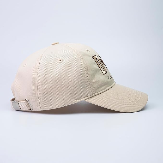 Women's Embroidered Dog Mom Hat Adjustable, Embroidered Baseball Cap for Women, Birthday Gifts for mom Black