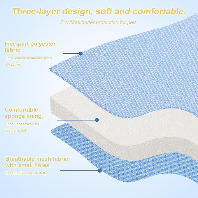 wanheart Cat Harness and Leash Set Escape-Proof Adjustable cat Leash and Harness Combo Suitable for All cat Breeds (Green, S)