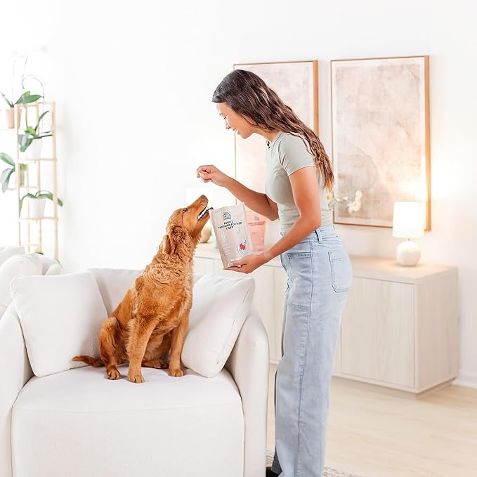 Rudy’s “I’m Begging for” Freeze-Dried Beef Liver – 100% Single-Ingredient USDA Beef Liver, Grain-Free, No Preservatives or Fillers – Natural Dog Treats for Training & Rewards – 4 oz