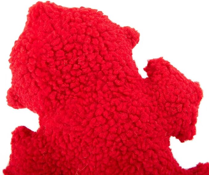 Jeffers Pet Plush Dog Toy with Squeaker, Fire Hydrant 8" - Soft Crinkle Fabric, Safe & Durable, Healthy Fun for Small & Medium Dogs, Interactive Play, Fetch, Tug - Best Gift for Active Games