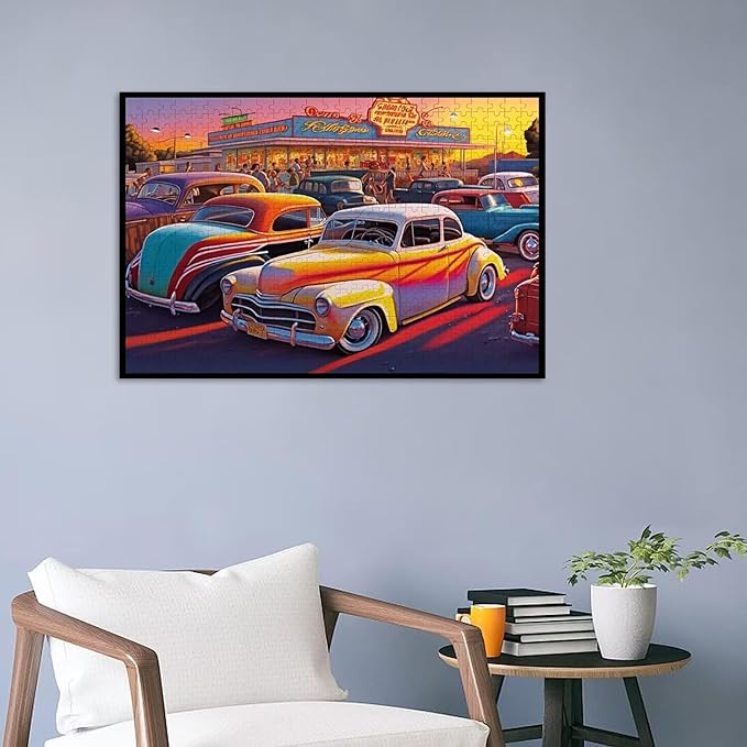 1000 Piece Puzzles - Rose Kitty - Fun Family 1000 Piece Jigsaw Puzzle, 20 X 30 Inch, Recyclable Wooden Puzzle Pieces, Favorite Room Decor Or Gifts