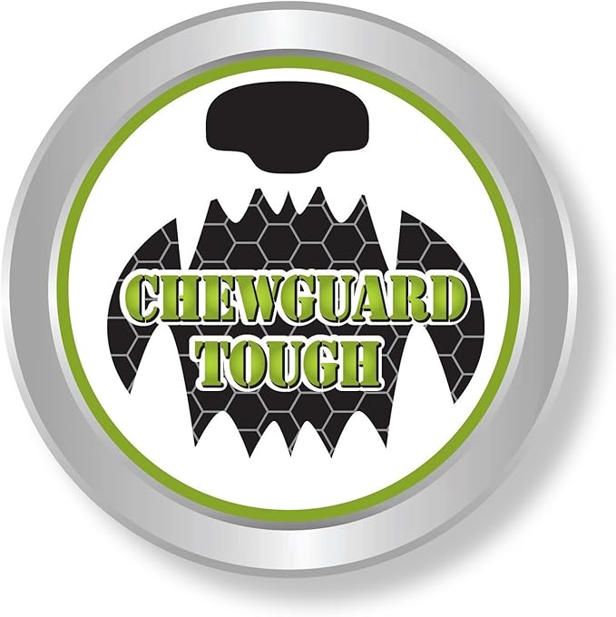 goDog Bubble Plush Dragons Squeaky Dog Toy, Chew Guard Technology - Periwinkle, Large