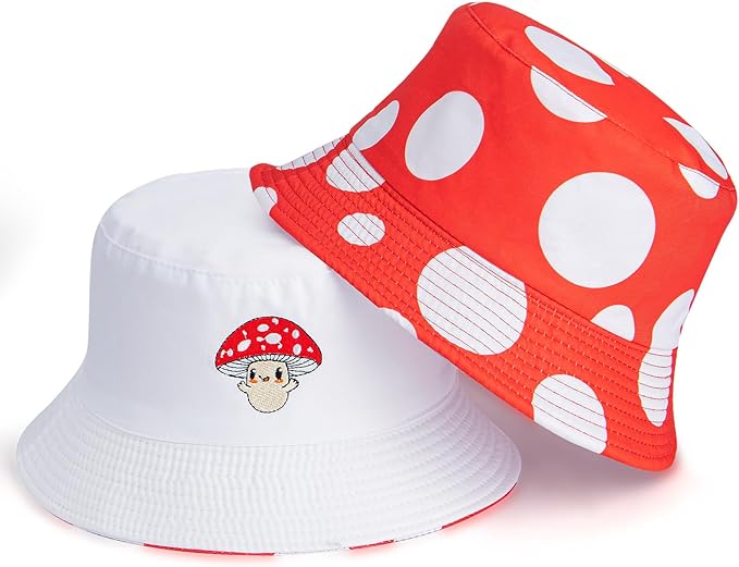 Psychedelic Bucket Hat Fisherman Cap for Women Men, Trippy Art Casual Travel Beach Sun Hats for Summer