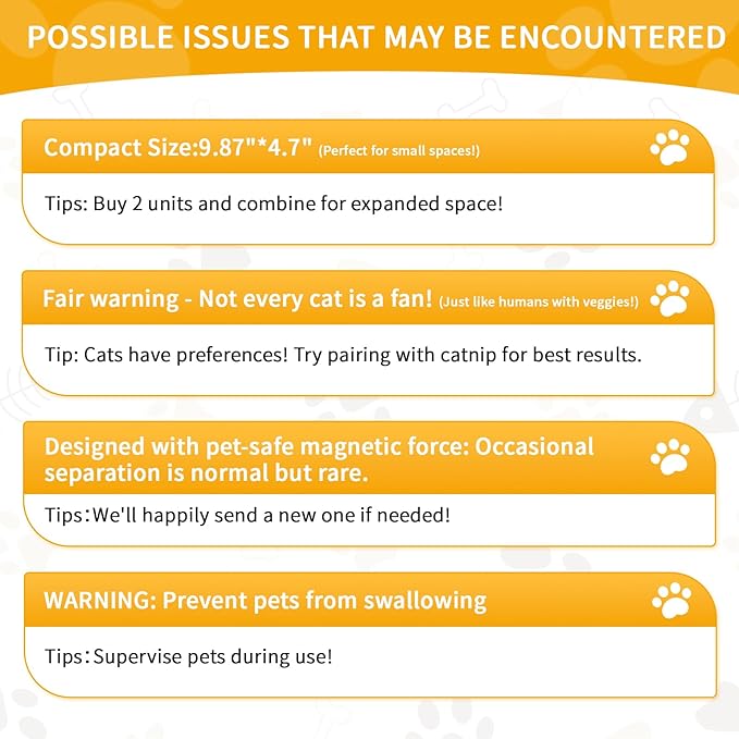 Kitty Kurlz Magic Twist Cat Toy, Collapsible & Double-Sided Infinity Design Kitten Scratching Pad, Eco-Friendly Cardboard, Long-Lasting Interactive Play Toy for Indoor Kittens, 2 Pack