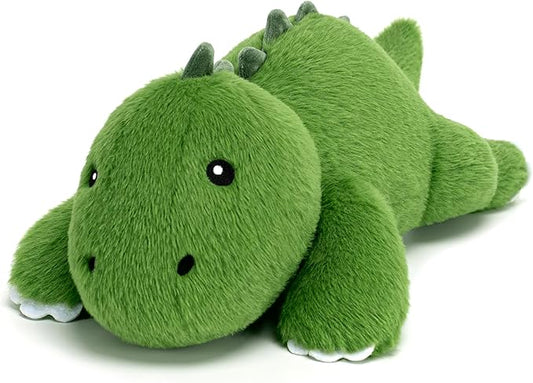 SQEQE Weighted Stuffed Animals Dinosaur, Weighted Dinosaur Plush for Stress Relief, Cute Dino Plushies Pillow Toy for Adults Bed Time, Christmas & Valentines Gift 23.6 Inch 3.8 Lbs