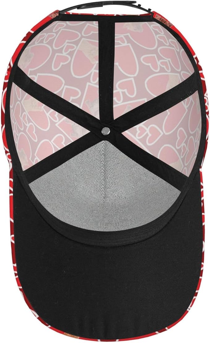 Cute Cat Cap Cat Baseball Cap Cat Sun Hat Adjustable Cap Cute Hat Trucker Hat Cap for Women Men