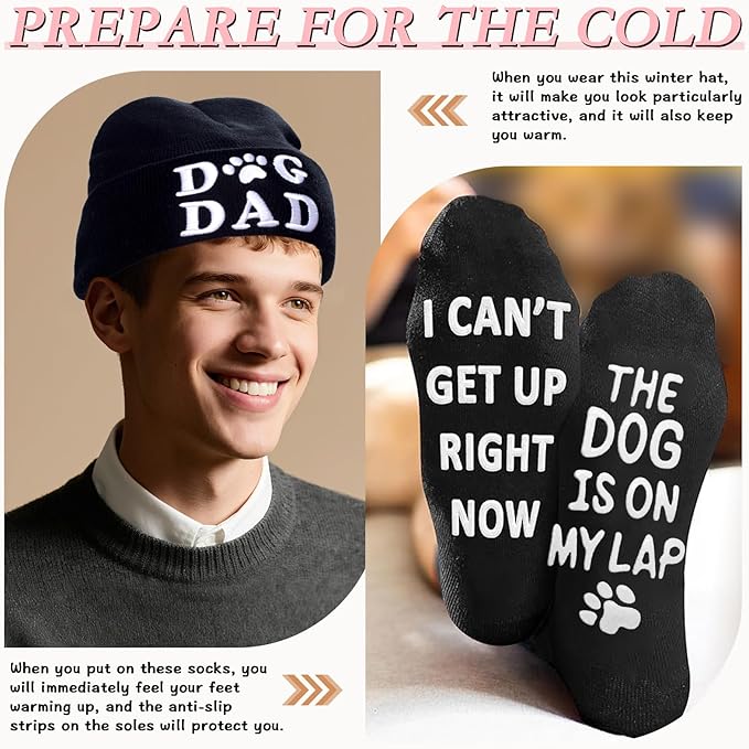 Beanie Hat and Socks for Winter