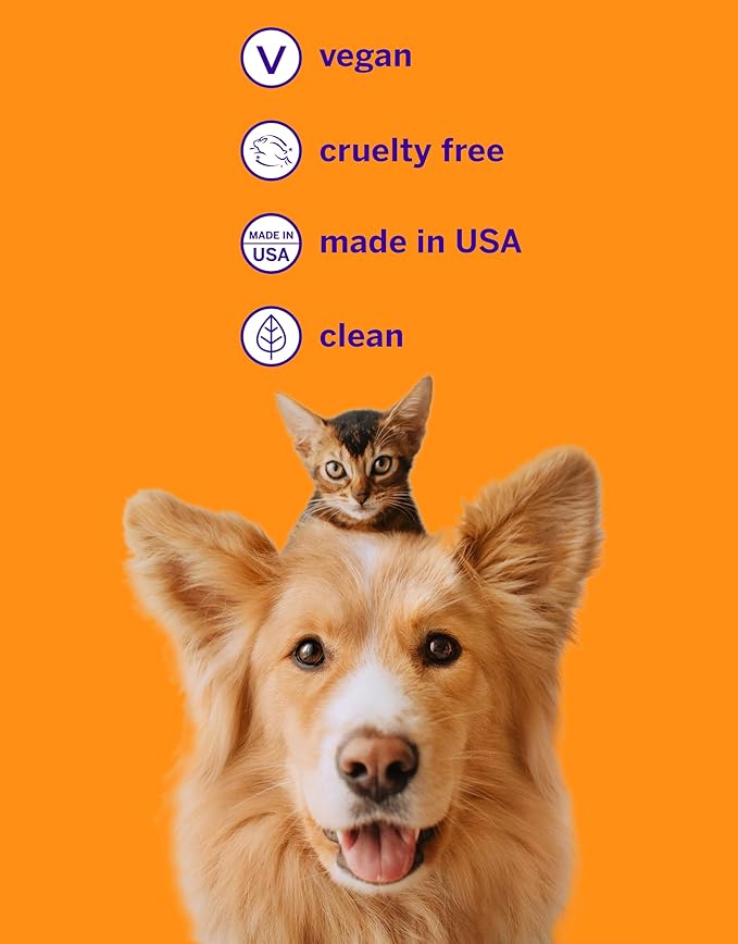 Petsmile Professional Pet Teeth Brushing Kit for Cats & Dogs - Only VOHC Accepted Toothpaste & Patented Toothbrush - Proven to Control Plaque & Tartar Calprox Formula (Say Cheese, 4.2 Oz)