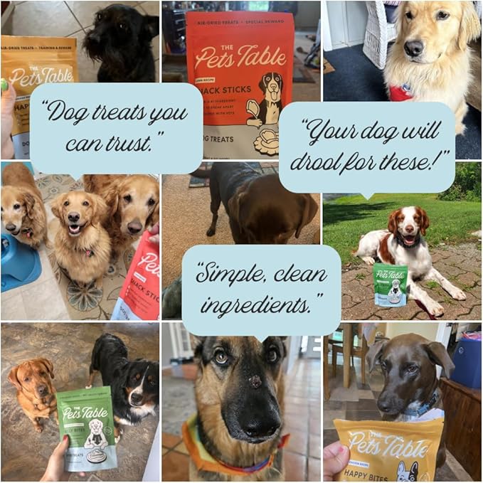 The Pets Table Chicken Grain-Free Air-Dried Dog Treats, 5-oz Bag (Pack of 2)