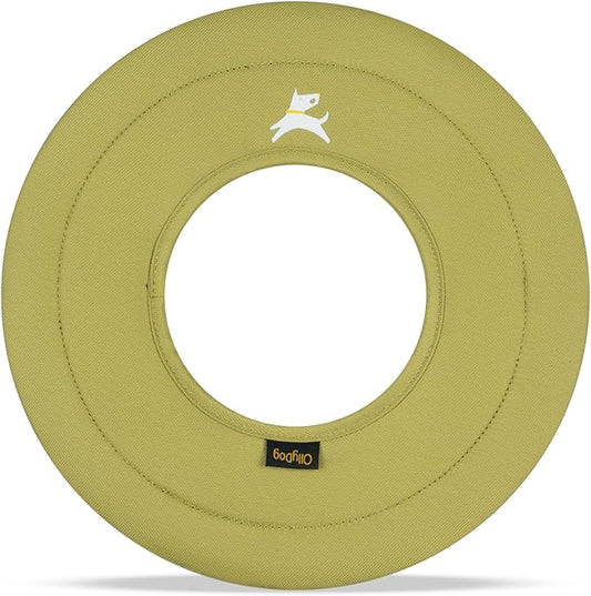 OllyDog Super Flyer Dog Frisbee Toy, 11" – Durable, Lightweight & Water-Resistant Flying Disc – Soft on Teeth & Gums – Floats on Water – Outdoor Fetch Toy for Medium & Large Dogs (Alchemy)