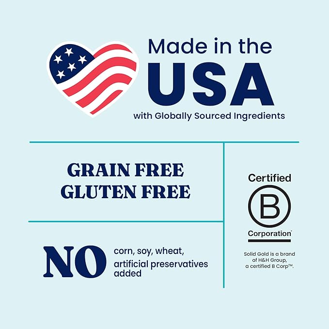 Solid Gold Wet Dog Food Variety Pack for Picky Eaters - Fit & Fabulous Chicken + Leaping Waters Chicken & Salmon Grain Free Canned Dog Food - Made with Real Protein for Sensitive Stomachs - 6 Pack