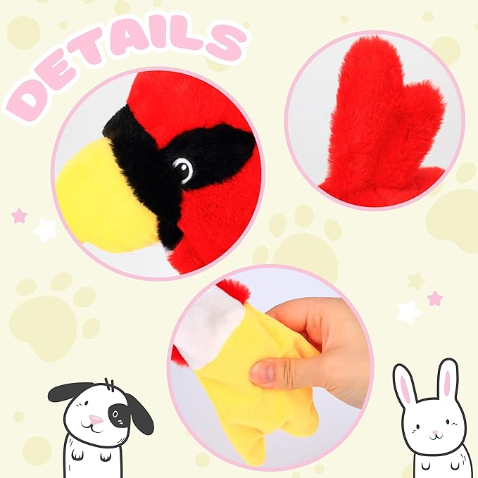 Animal Hat with Ears Moving Jumping Pop Up Beating Hat Plush Holiday Cosplay Dress Up Funny Gift for Kids