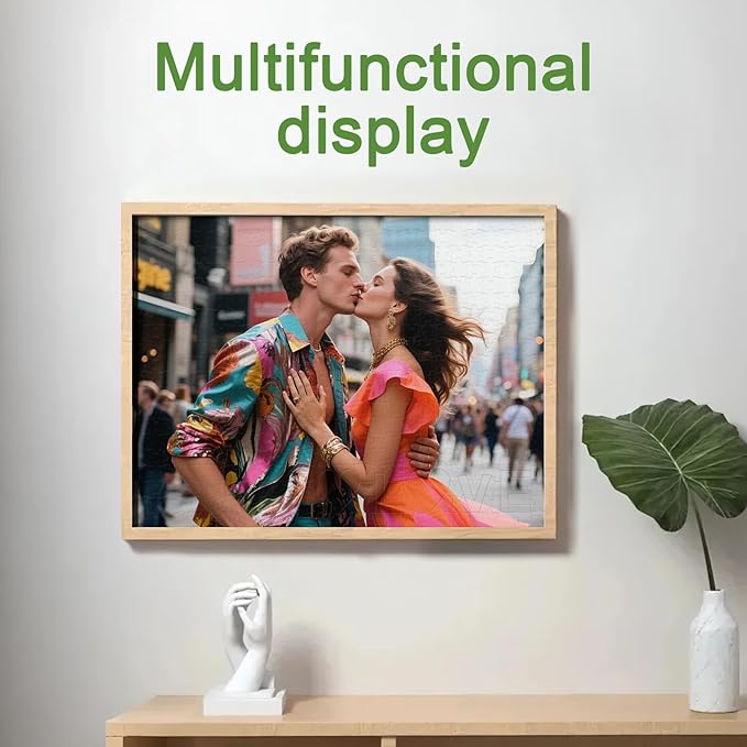 Custom Photo Puzzle, Personalized Jigsaw Puzzle 520 Pieces, Custom Puzzle Gift for Family, Pet, Wedding, Birthday, Christmas (520-horizontal)