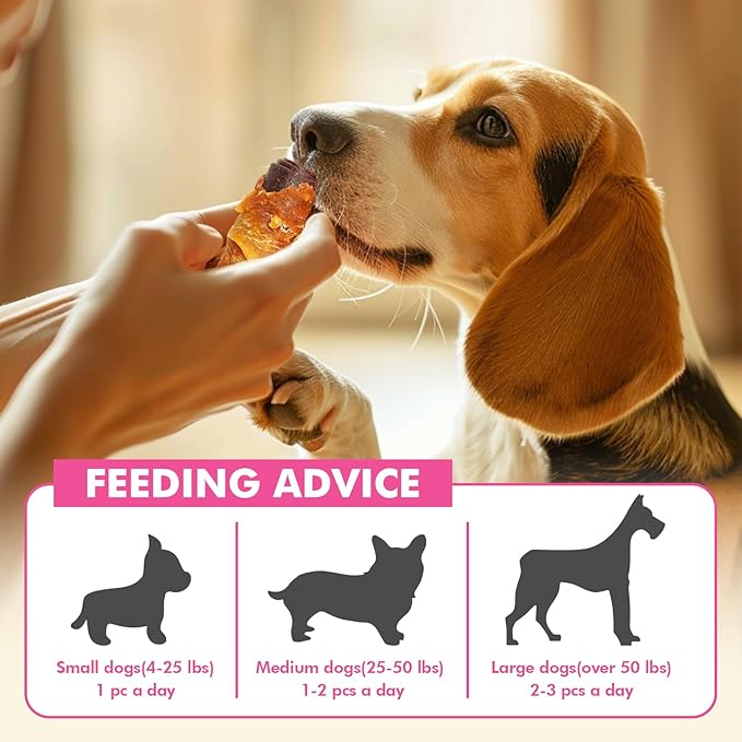 Dog Treats, Triple Flavor Chicken Duck Beef Meat Rolls, Rawhide Free Dog Snacks, Soft Treats for Small Dogs, 13.23 oz