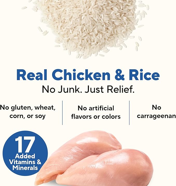 Dave's Pet Food Bland Diet Dog Food (Chicken & Rice), Sensitive Stomach, Easy to Digest, Gluten-Free, Digestive Care, Wet Canned, 13.2 oz (Case of 12)