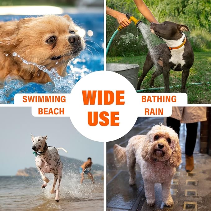 Dog Drying Coat Bathrobe Towel, Microfibre Material Fast Drying Super Absorbent Dog Bath Robe, Pet Quick Drying Moisture Absorbing with Adjustable Collar and Waist (Medium, Red)