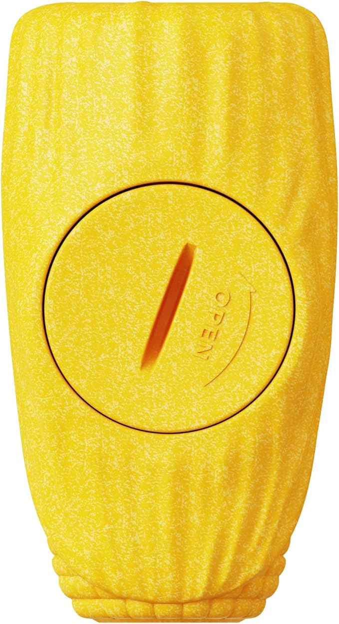 Interactive Dog Toys for Aggressive Chewers, Dog Toy to Keep Them Busy, Corn-Shaped Durable Dog Chew Toys for Large & Medium Breeds, Frozen Treat Holder for Anxiety Relief & Dental Care