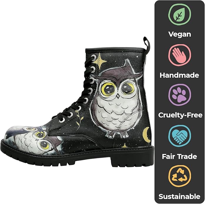 DOGO Long Boots for Women – Vegan Leather and Unique Design Womens Winter Boots, Comfortable and Stylish Womens Boots