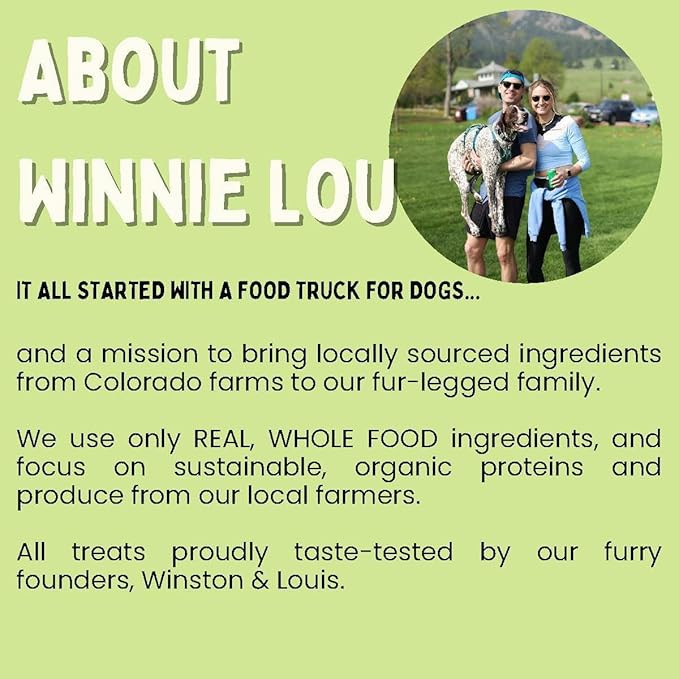 Winnie Lou The Canine Co. Freeze Dried Bison Liver Tidbits - Single Ingredient, Human-Grade, No Artificial Flavors or Fillers, Perfect for Training (Pack of 2)