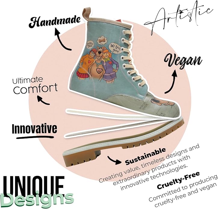 DOGO Long Boots for Women – Vegan Leather and Unique Design Womens Winter Boots, Comfortable and Stylish Womens Boots