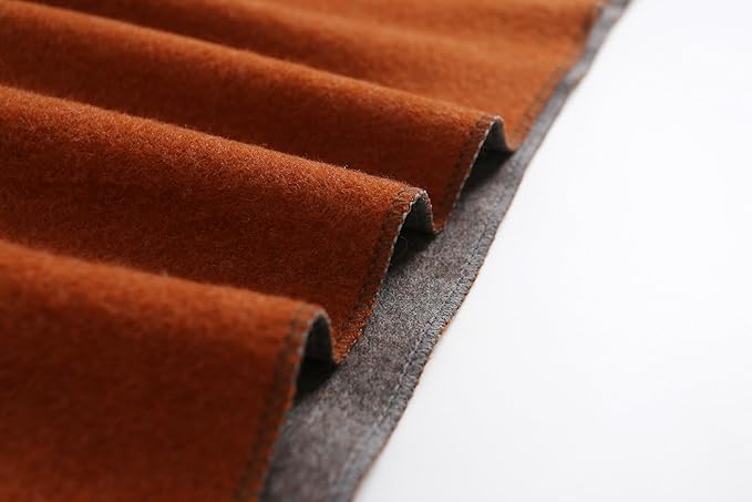 Jeelow Womens Pashmina Shawl Wrap Scarf - Elegant Dressy Evening Poncho Cape for Formal and Wedding Outfits