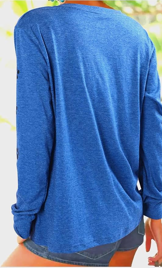 JINTING Cat Shirts for Women - Loose Fit Lightweight Long Sleeve Graphic Tee Fall Printed Crewneck Blouse Casual Tops