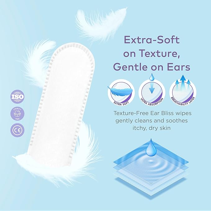 Care Bundle - First Aid Kit and Ear Cleaner Wipes for Dogs, Essential Health and Hygiene Set