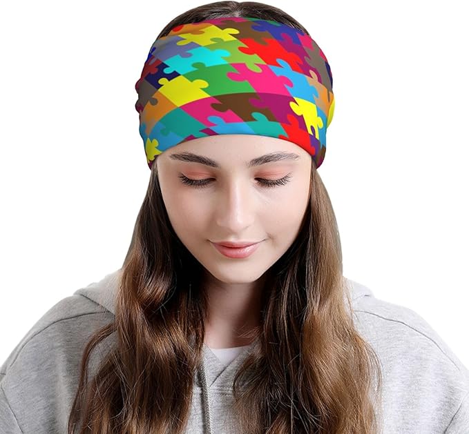 Skull Beanie Hat Baggy Slouchy Skull Chemo Beanies Cap Stretch Scarf Head Wrap Hip Hop Hats for Men Women Winter