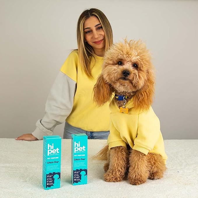 White Soap Pet Perfume, Cat & Dog Perfume Spray Long Lasting, Cat and Dog Cologne to Soften, Shine, Refresh the Coat, 4.06 Fl Oz (Pack of 3)