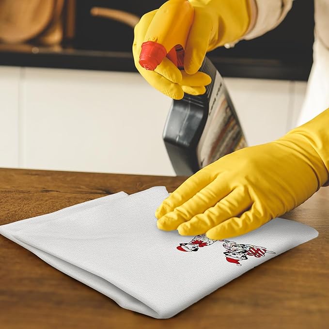 Dalmatian Christmas Kitchen Towels, Dalmatian Gifts for Women Men Dog Lover Pet Lovers, Rottweiler Kitchen Decorative Towels, Rottweiler Decor, Dog Kitchen Towels 16x24 in