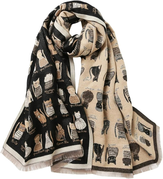 Jeelow Womens Pashmina Shawl Wrap Scarf - Elegant Dressy Evening Poncho Cape for Formal and Wedding Outfits