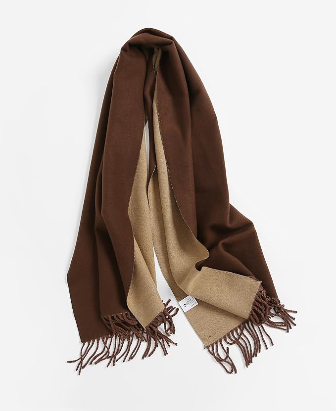 Jeelow Womens Pashmina Shawl Wrap Scarf - Elegant Dressy Evening Poncho Cape for Formal and Wedding Outfits