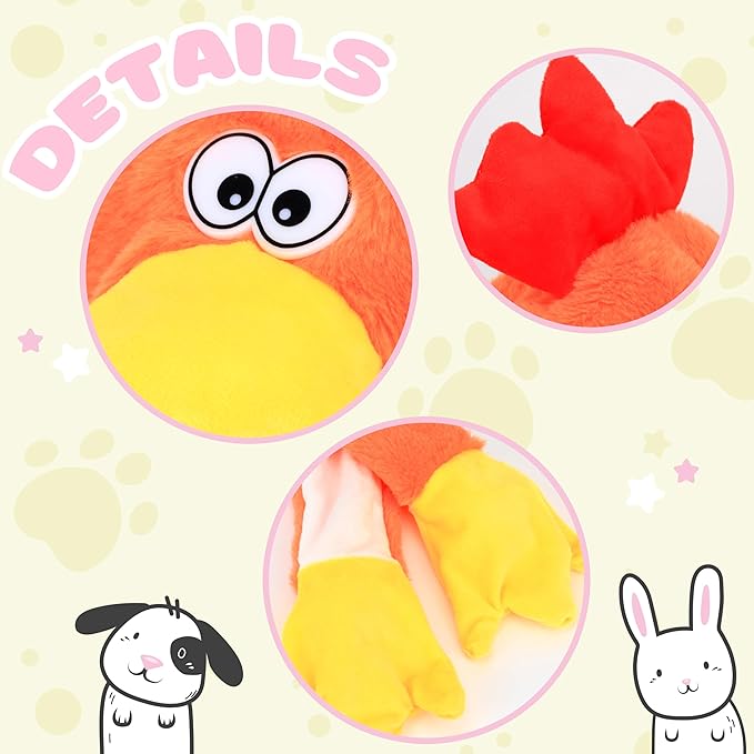 Animal Hat with Ears Moving Jumping Pop Up Beating Hat Plush Holiday Cosplay Dress Up Funny Gift for Kids