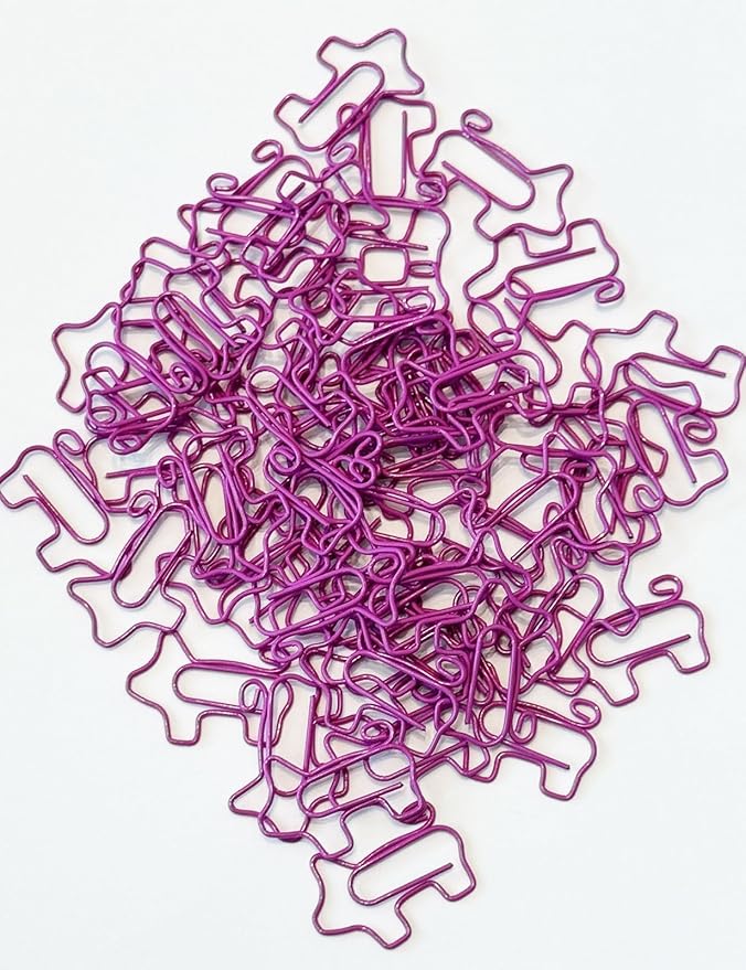 Cute Paper Clips, 60 PCS Pig Shaped Paper Clips Animal Bookmarks Clips, Assorted Colors, Fun Office Gifts for Women Men Coworkers Teachers Students Girls Boys, Christmas Gifts