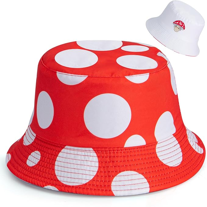 Psychedelic Bucket Hat Fisherman Cap for Women Men, Trippy Art Casual Travel Beach Sun Hats for Summer