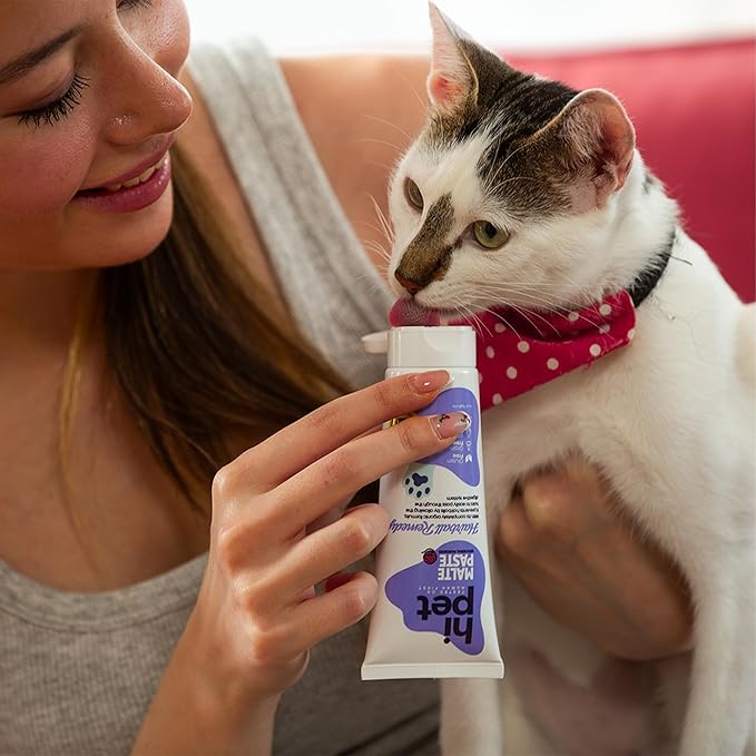 Anti-Hairball Malt, Cat Treats Lickable, Hairball Treatment for Cats, Supports Digestive System, 2.65 Oz (Pack of 1)