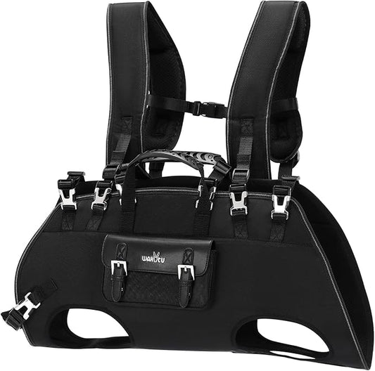 Dog Backpack Carrier for Dogs,Dog Lift Harness,Adjustable Padded Breathable Straps for Dogs, Disabled, Joint Injuries, Arthritis,XXL