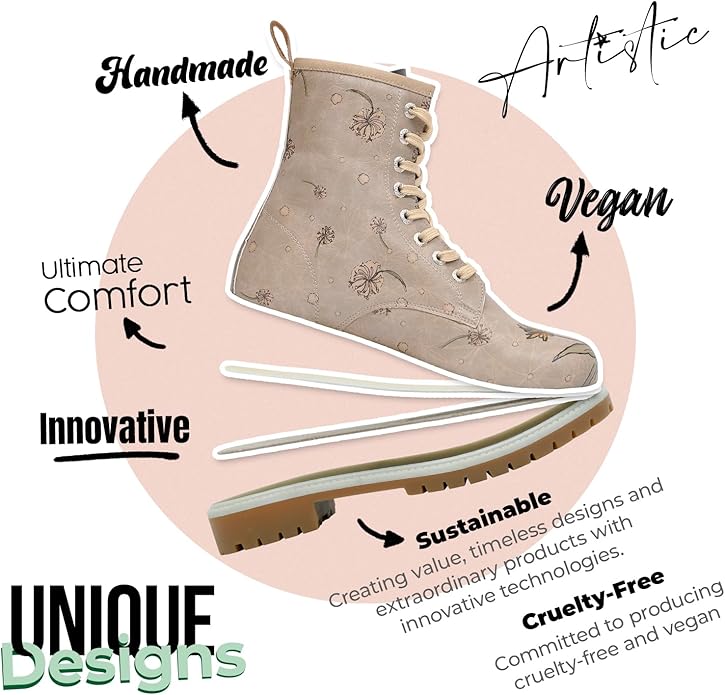 DOGO Long Boots for Women – Vegan Leather and Unique Design Womens Winter Boots, Comfortable and Stylish Womens Boots