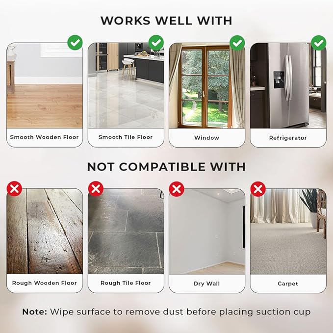 Whiskertons Interactive Bird Simulation Cat Toy Set, Interactive Cat Toys for Indoor Cats, Cat Feather Toy, Self-Holding Suction Base, 5 Replacement Birds, Feathers & Bells (Suction Cup + Wire)