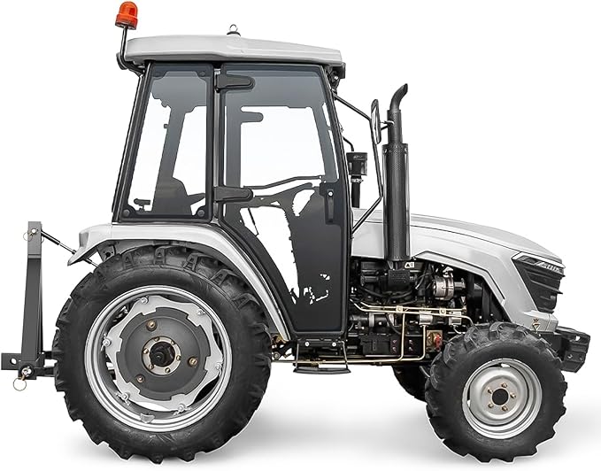 3 Point Trailer Hitch with 2" Receiver for Category 1, 3 Pt Tractor, Heavy Duty Quick Hitch Drawbar Adapter for John Deere,Yanmar, Kioti, Kubota, NorTrac, Cat, BX, LM25H, WLM Tractor (Black)