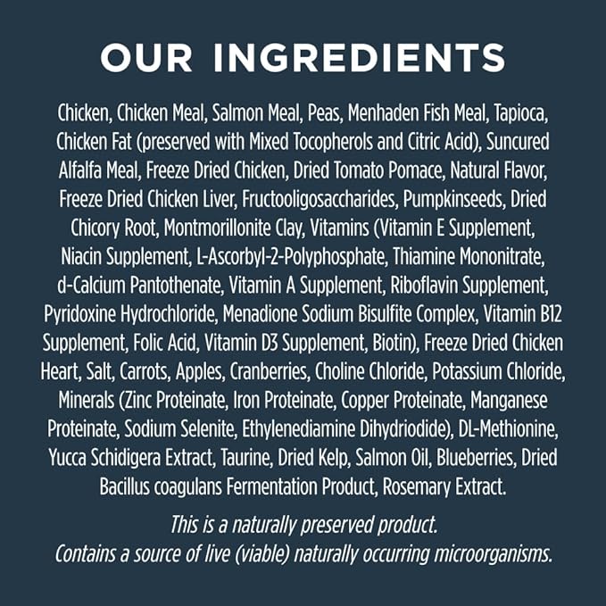 Instinct Raw Boost Indoor Health, Natural Dry Cat Food with Freeze Dried Pieces, Grain Free Recipe - Real Chicken, 5 lb. Bag