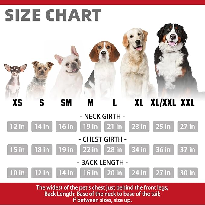 KOOLTAIL Plaid Dog Hoodie for Small Medium Large Dogs - Pet Clothes Sweater with Hat and Pocket for Cold Weather Winter, Warm Soft Hooded Sweatshirt Coat Outfit for Puppy Cats Girls Boys Red XL/XXL