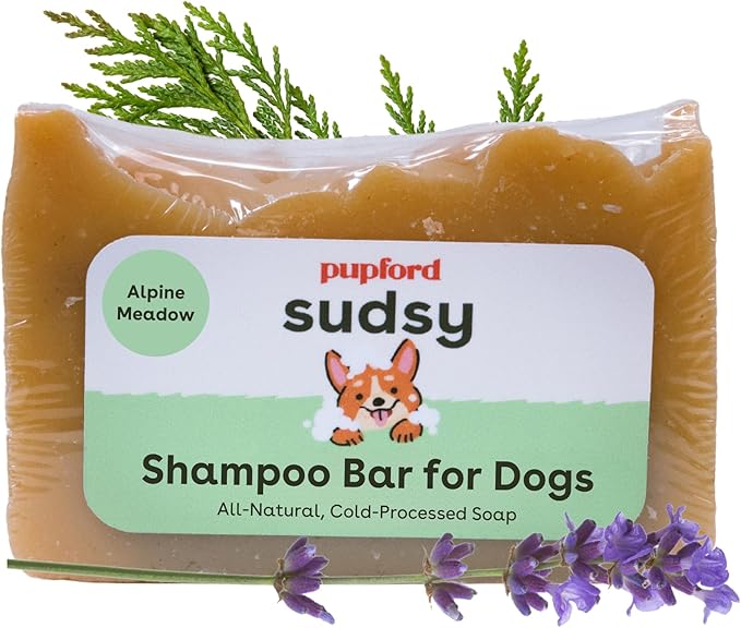 Pupford Sudsy Shampoo Bar for Dogs (Alpine Meadow)