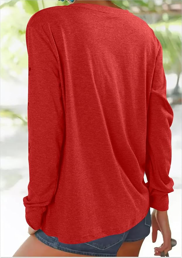 JINTING Cat Shirts for Women - Loose Fit Lightweight Long Sleeve Graphic Tee Fall Printed Crewneck Blouse Casual Tops