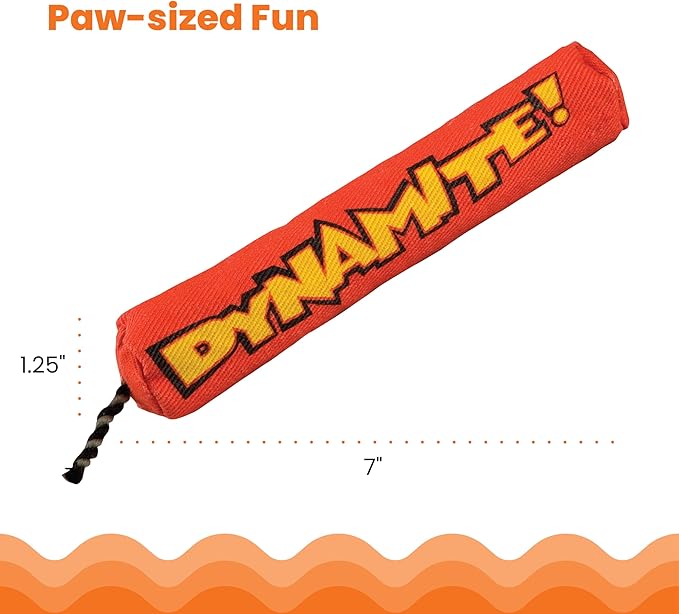 Catstages Green Magic Dynamite Stick Catnip Cat Toy