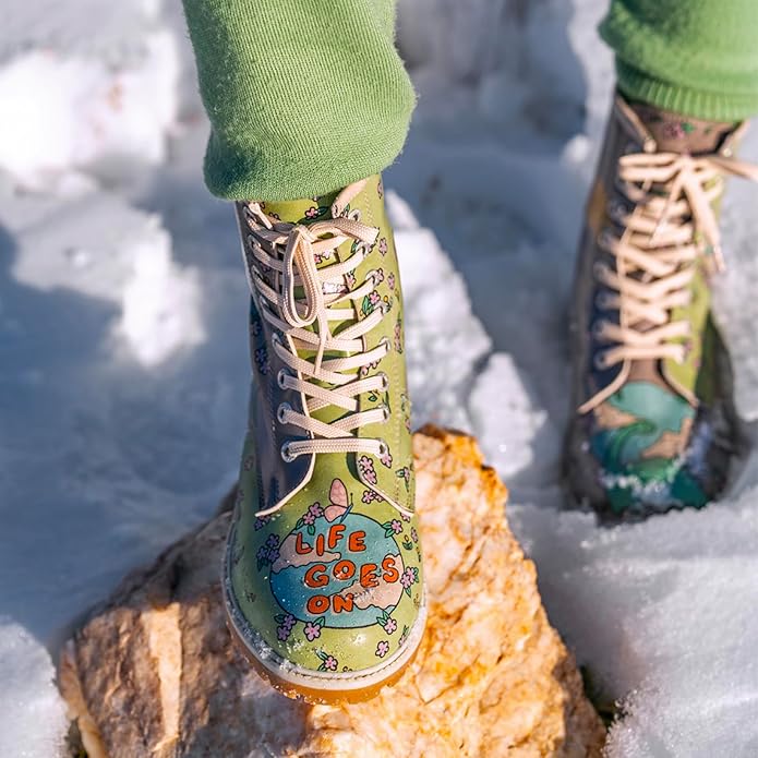 DOGO Long Boots for Women – Vegan Leather and Unique Design Womens Winter Boots, Comfortable and Stylish Womens Boots